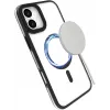 eSTUFF ES67141101 apsauginis dėklas mobiliesiems telefonams 17 cm (6,7 col.) permatomas juodas