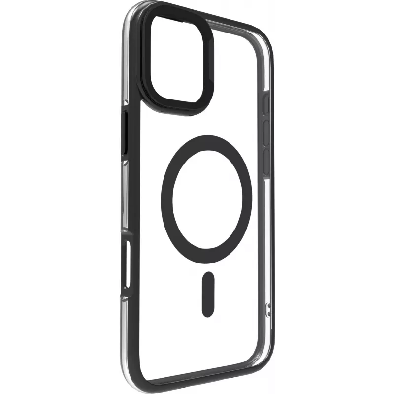 eSTUFF ES67141101 apsauginis dėklas mobiliesiems telefonams 17 cm (6,7 col.) permatomas juodas