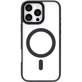 eSTUFF ES67141103 dėklas iPhone 16 Pro Max (17,5 cm) permatomas juodas