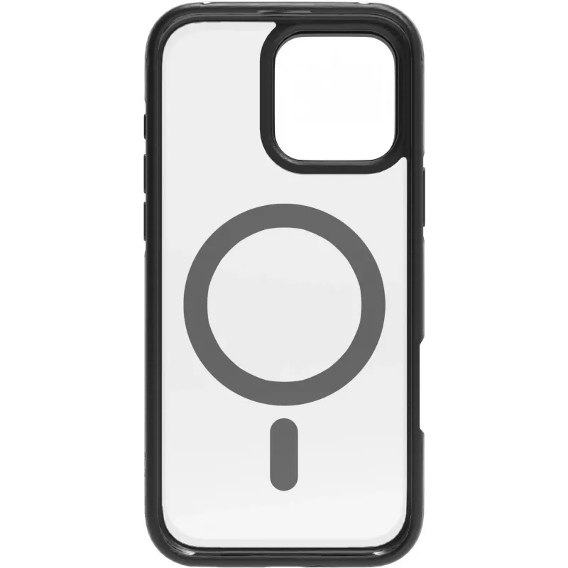 eSTUFF ES67141103 dėklas iPhone 16 Pro Max (17,5 cm) permatomas juodas