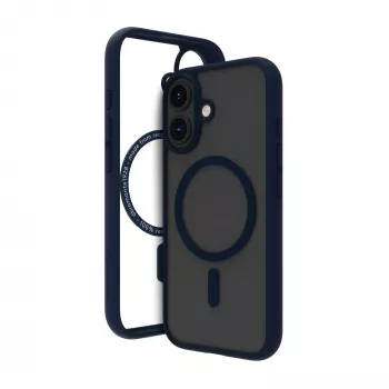Dėklas dbramante1928 Grenen MagSafe iPhone 16 Mėlynas