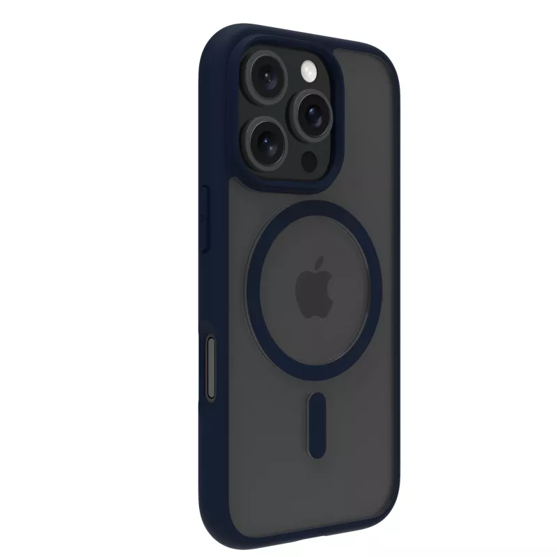 Dėklas dbramante1928 Grenen MagSafe iPhone 16 Pro Mėlynas