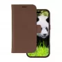 Dėklas Folio dbramante1928 Lynge MagSafe iPhone 16 Pro Dark Tan
