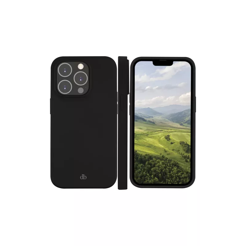 Dėklas dbramante1928 iPhone 14 Pro Max Night Black Monochromatic