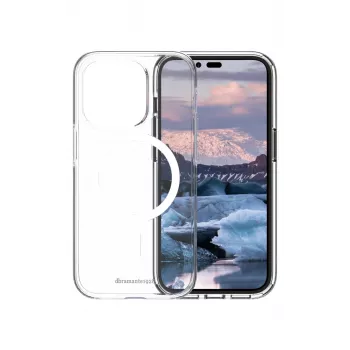Dėklas dbramante1928 Iceland Pro MagSafe iPhone 14 Pro permatomas