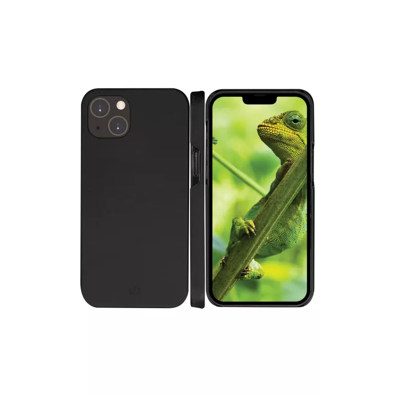 Dėklas su pinigine dbramante1928 Lynge iPhone 14 Plus Juoda 3 kortelių kišenės