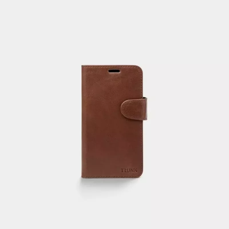 Kortinė dėklas TRUNK TR-WA1254-BRW iPhone 12 mini Rudas