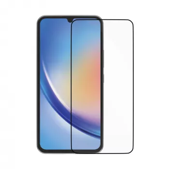 dbramante1928 eco-shield Galaxy A34 Black Edge apsauginis komplektas su antibakterine danga