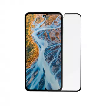 dbramante1928 eco-shield apsauginis rinkinys Galaxy A05s Black Edge su antibakterine danga