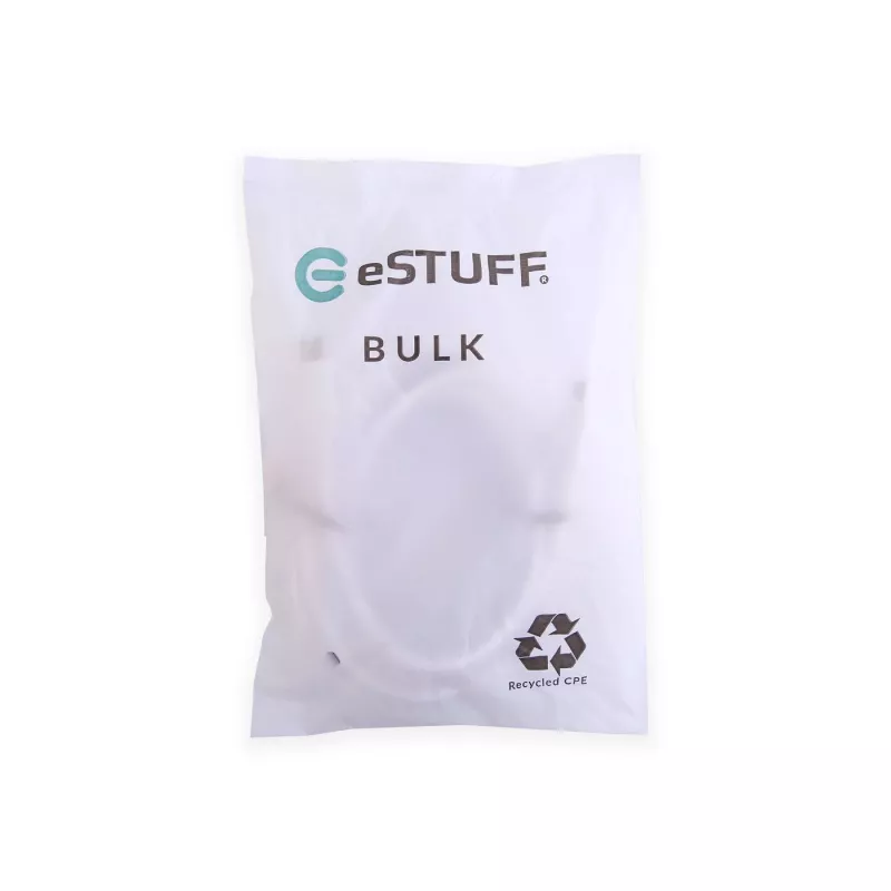 USB laidas eSTUFF ES604270-BULK 2 m USB C baltas USB 2.0 0.48 Gbit/s