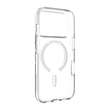 dbramante1928 Greenland Pro MS permatas dėklas iPhone 17 Pro – skaidrus