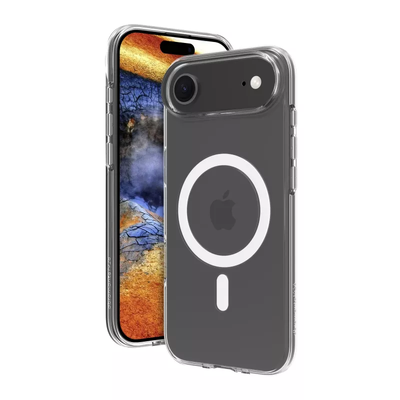 Permatomas dėklas dbramante1928 Greenland Pro MagSafe Compatible Clear, skirtas Apple iPhone Air