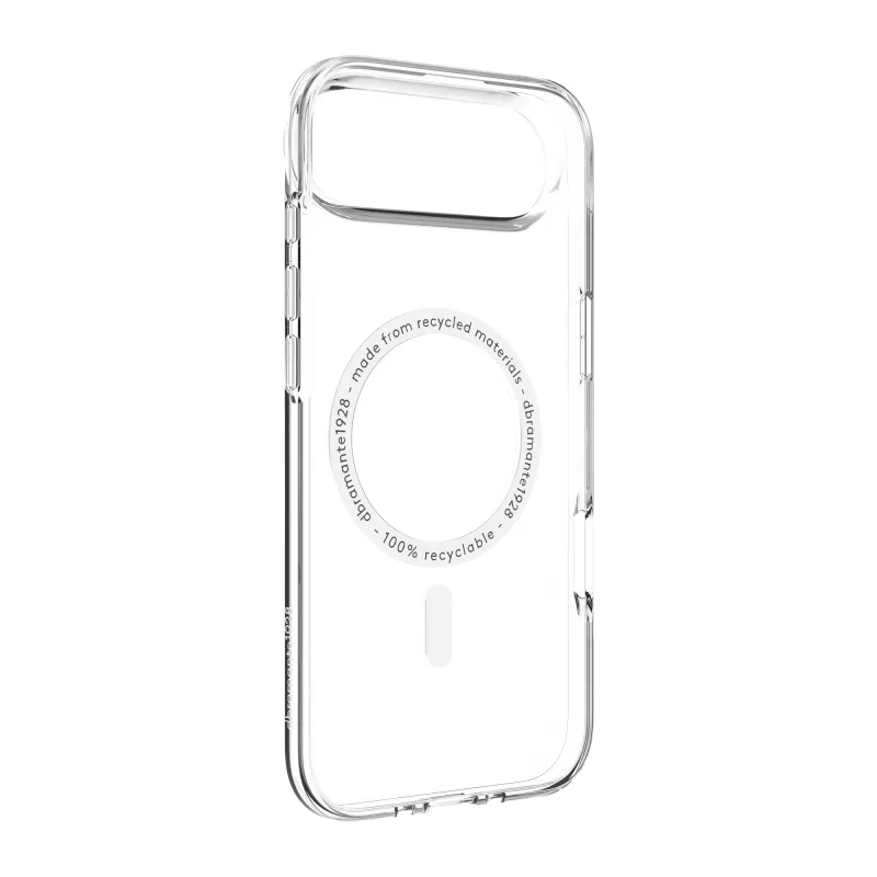Permatomas dėklas dbramante1928 Greenland Pro MagSafe Compatible Clear, skirtas Apple iPhone Air