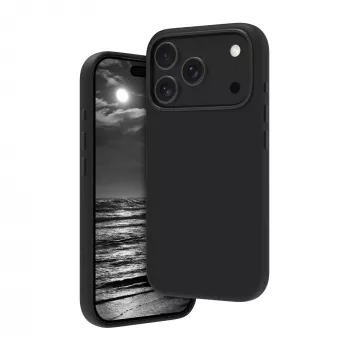 Dėklas mobiliesiems dbramante1928 Roskilde MS ICON, skirtas iPhone 17 Pro, mikropluoštas, tinka 15,9 cm (6,27 colio), juodas
