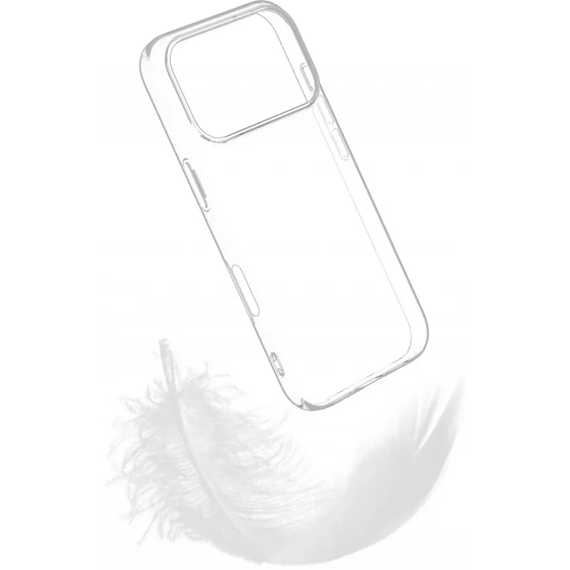 Telefono dėklas eSTUFF ES67100057-BULK Apple iPhone 17 Pro, skaidrus, tinka iki 16 cm (6,3 colio)