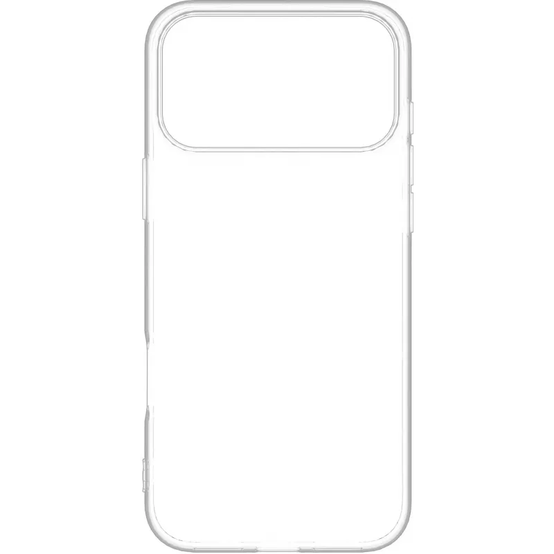 Mobilaus telefono dėklas eSTUFF ES67100058-BULK, skirtas iPhone 17 Pro Max, permatomas, tinka 17,5 cm (6,9 colio) ekranui