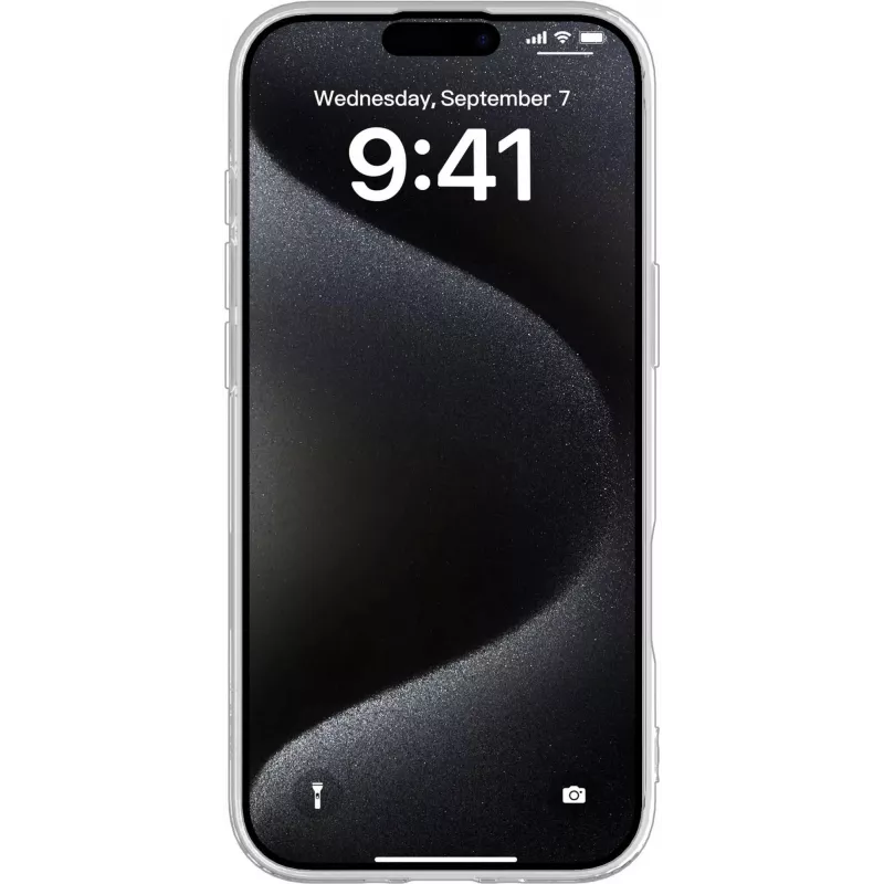 Mobilaus telefono dėklas eSTUFF ES67100058-BULK, skirtas iPhone 17 Pro Max, permatomas, tinka 17,5 cm (6,9 colio) ekranui