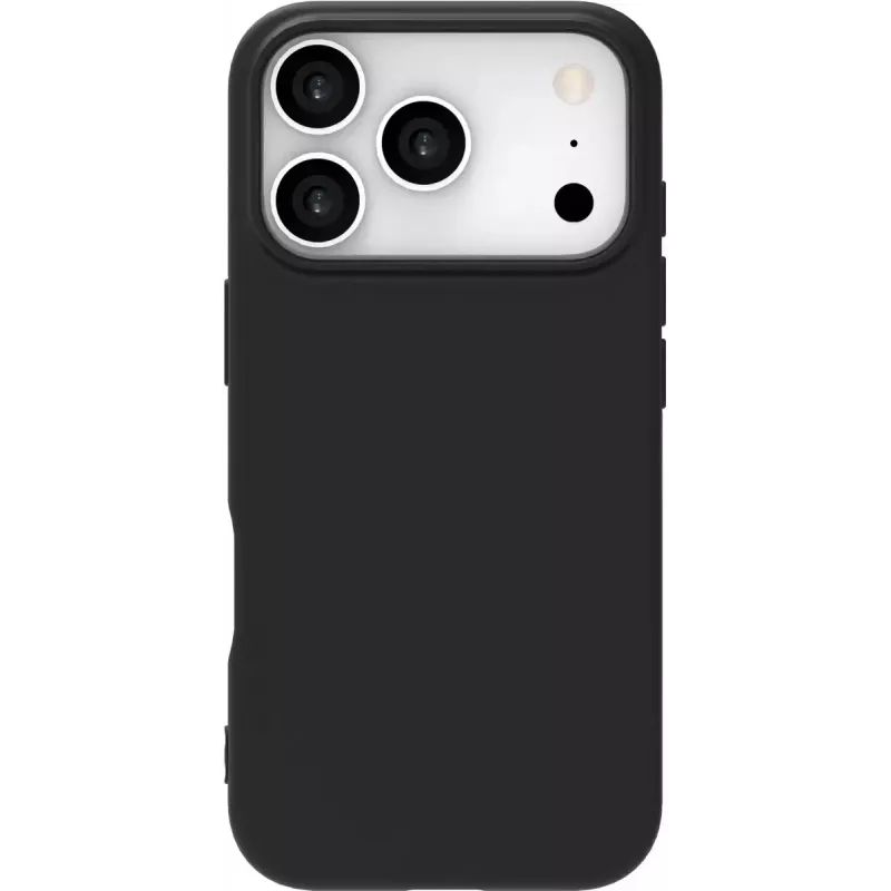 Mobilaus telefono dėklas eSTUFF Apple iPhone 17 Pro, 16 cm (6,3 colių) ekranui, juodas