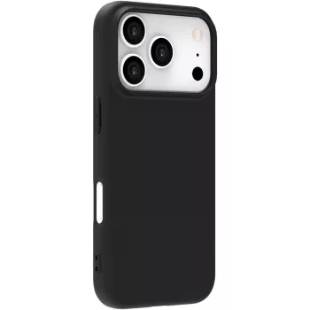 Mobilaus telefono dėklas eSTUFF Apple iPhone 17 Pro, 16 cm (6,3 colių) ekranui, juodas