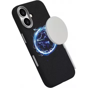 eSTUFF ES67160027 dėklas iPhone 17, 16 cm (6,3 inch), juodas