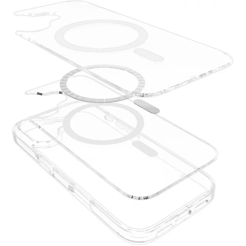 eSTUFF ES67141055-BULK permatomas dėklas iPhone 17 (16 cm / 6,3 colio)