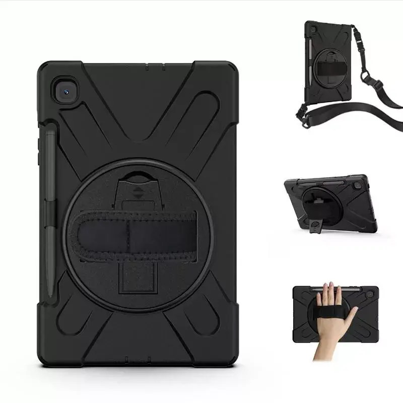 Dėklas eSTUFF AUSTIN Defender Samsung Galaxy Tab S6 Lite 2022/2020 Juodas