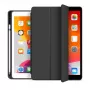 eSTUFF SEATTLE Dėklas su pieštuko laikikliu iPad Air 5/4 10.9 2022/2020 - juoda PU oda