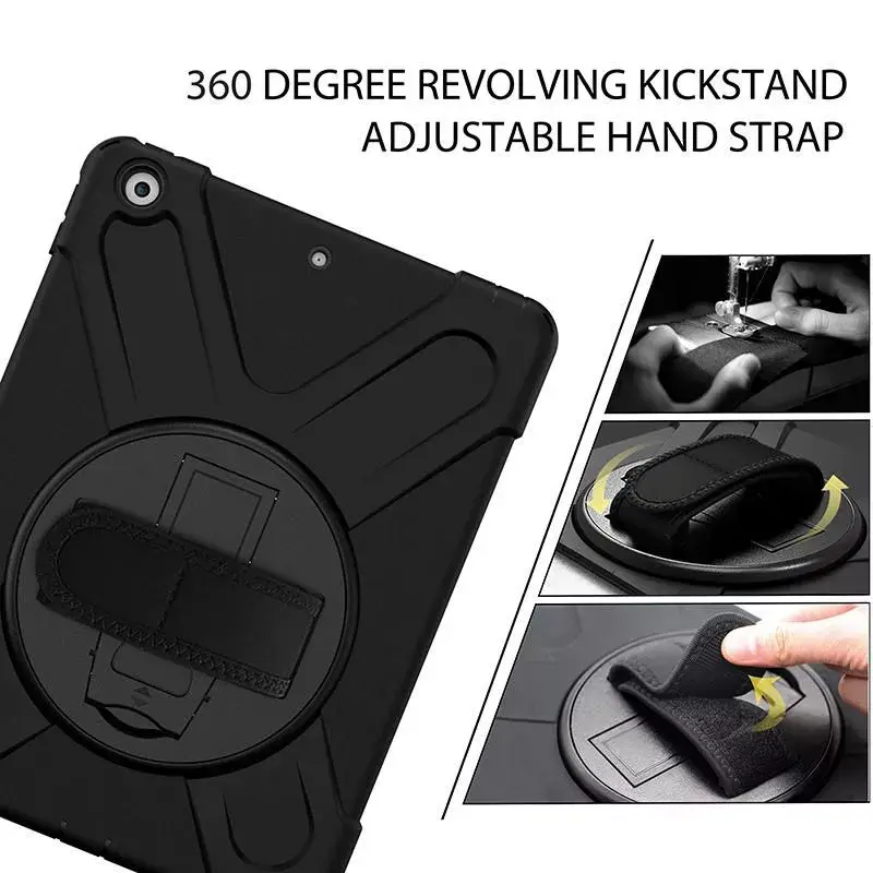 Korpusas eSTUFF CHICAGO Full Body Defender iPad 10.2 juodas
