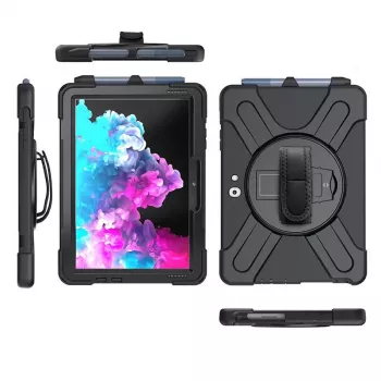 Korpusas eSTUFF AUSTIN Defender, Microsoft Surface Go 3/Go 2, juodas