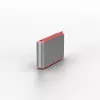 Lindy USB Type C prievadų užraktai (be rakto) – 10 vnt., rožiniai