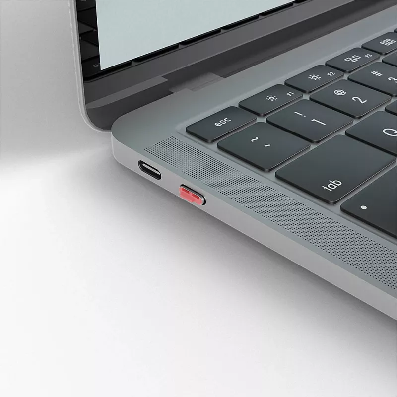 Lindy USB Type C prievadų užraktai (be rakto) – 10 vnt., rožiniai