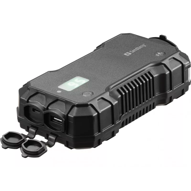 Automobilio užvedimo starteris Sandberg 10000 mAh USB Type-A Type-C juodas