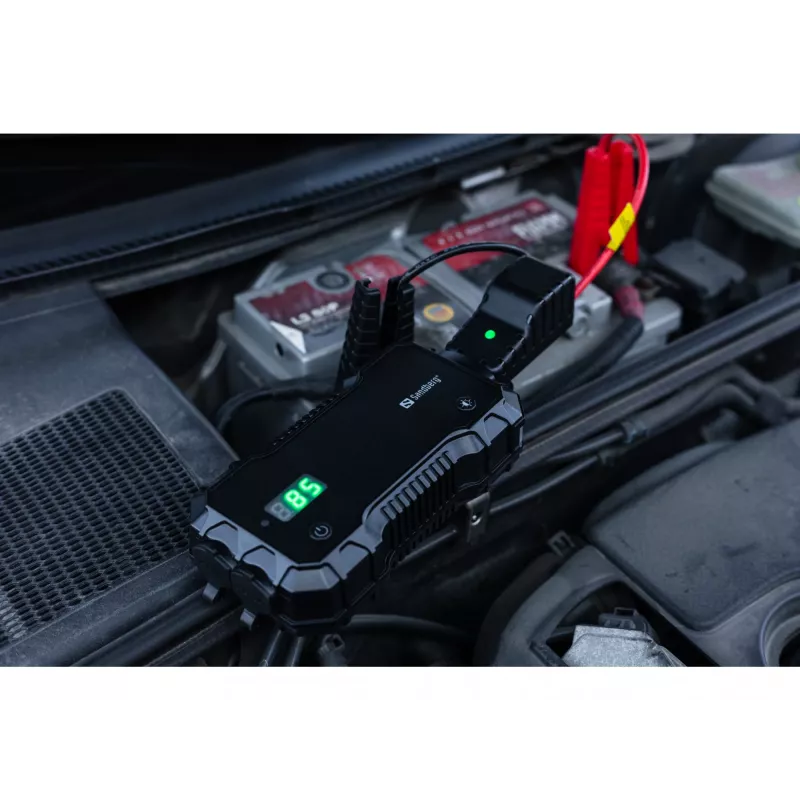 Automobilio užvedimo starteris Sandberg 10000 mAh USB Type-A Type-C juodas