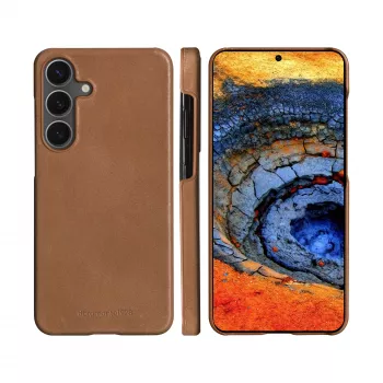 dbramante1928 Lynge dėklas Samsung Galaxy S25 15,8 cm (6,2 colio) atverčiamas dėklas Tan