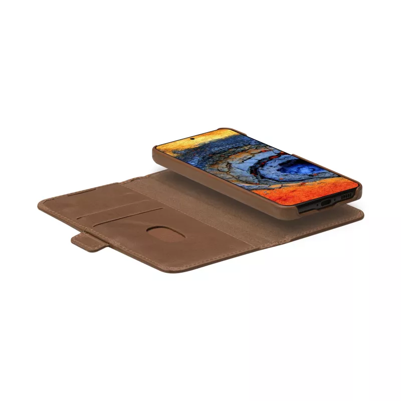 dbramante1928 Lynge dėklas Samsung Galaxy S25 15,8 cm (6,2 colio) atverčiamas dėklas Tan