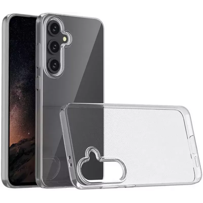 Mobiliojo telefono dėklas eSTUFF ES67463003-BULK permatomas apsauginis TPU