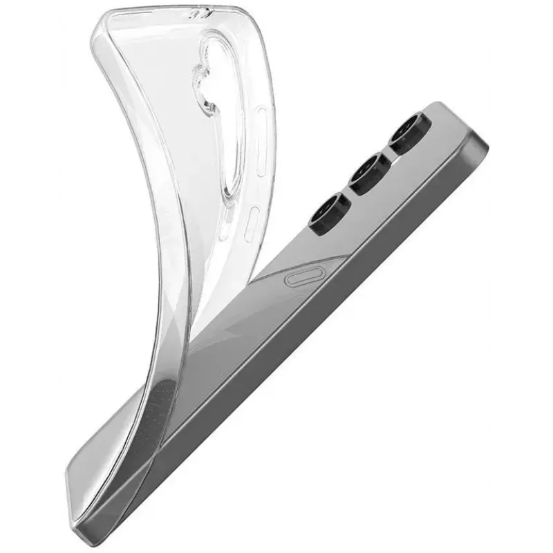Mobiliojo telefono dėklas eSTUFF ES67463003-BULK permatomas apsauginis TPU