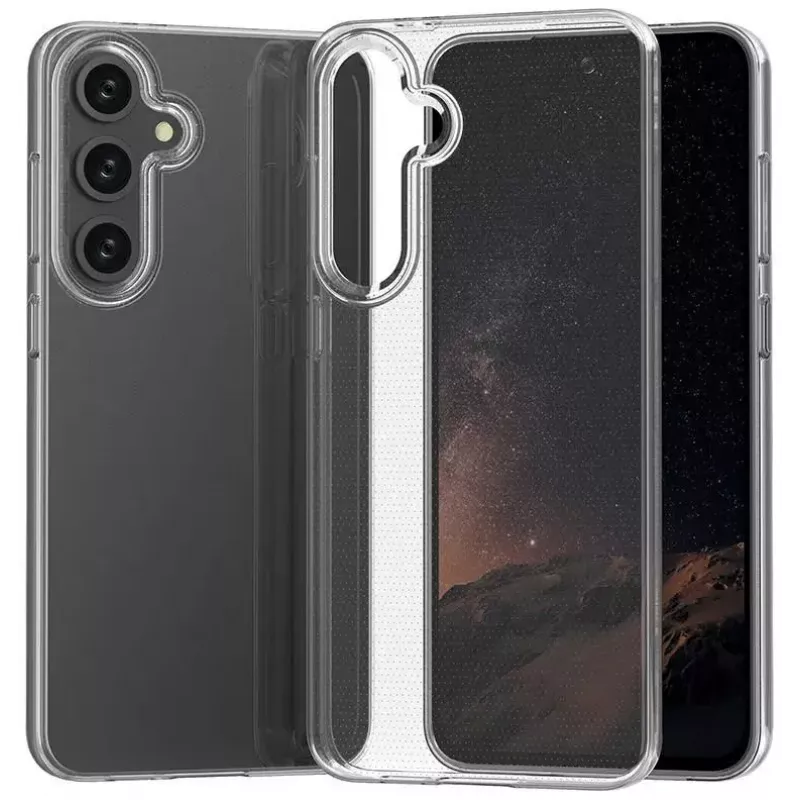 Mobiliojo telefono dėklas eSTUFF ES67463003-BULK permatomas apsauginis TPU