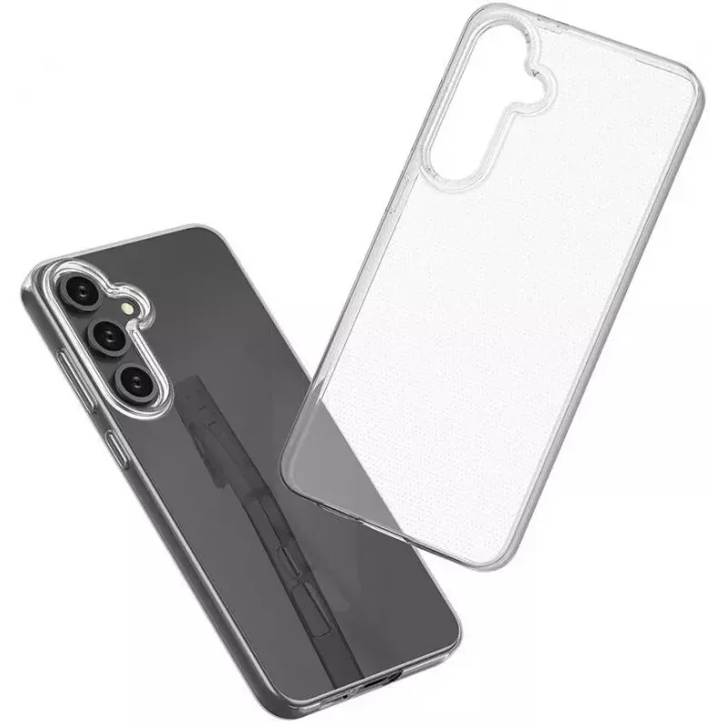 Mobiliojo telefono dėklas eSTUFF ES67463003-BULK permatomas apsauginis TPU
