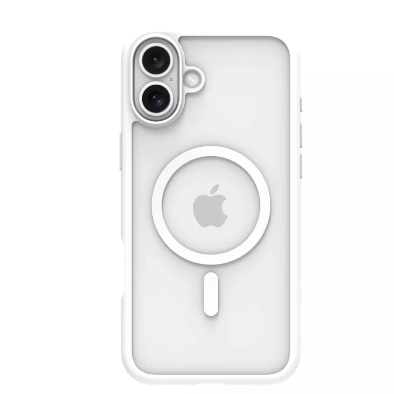 Dėklas dbramante1928 Grenen MagSafe iPhone 16 Plus Baltas