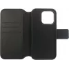 Dėklas su pinigine eSTUFF INFINITE MILAN iPhone 16 Pro 6,3 col. Juodas 3 kortelių kišenės