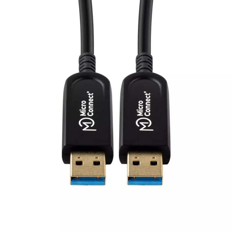 USB laidas Microconnect USB3.0AA10BOP 10 m USB 3.2 Gen 1 juodas