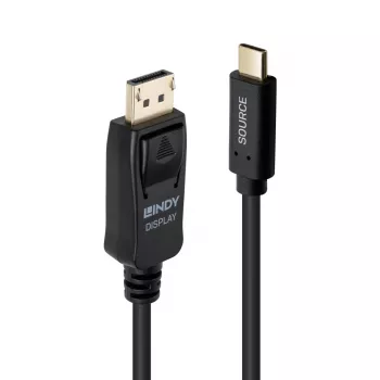 Lindy 3 m USB Type C į DisplayPort 4K60 adapterio laidas su HDR