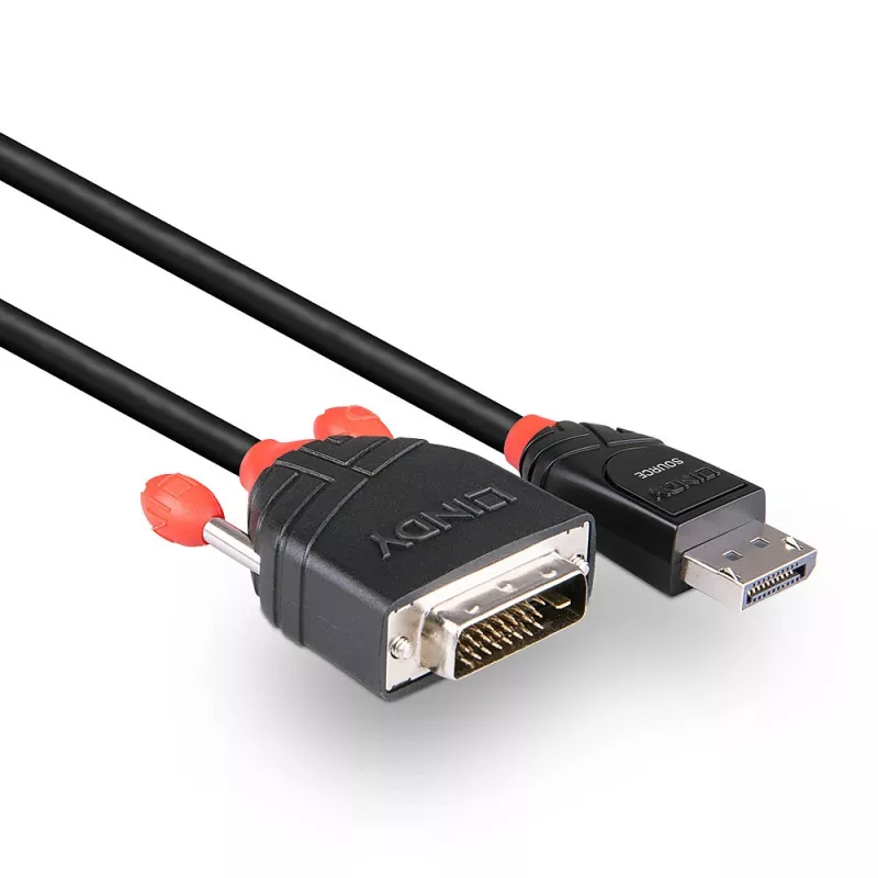 DisplayPort į DVI laidas Lindy 41492 3 m