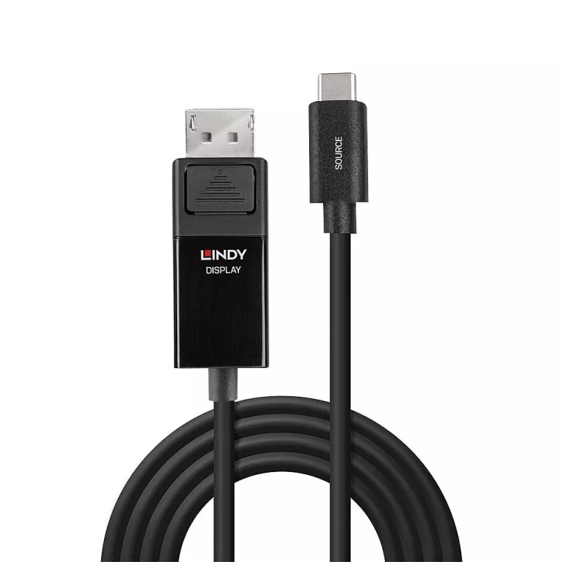 Lindy 1 m USB Type C į DisplayPort 8K60 adapterio laidas