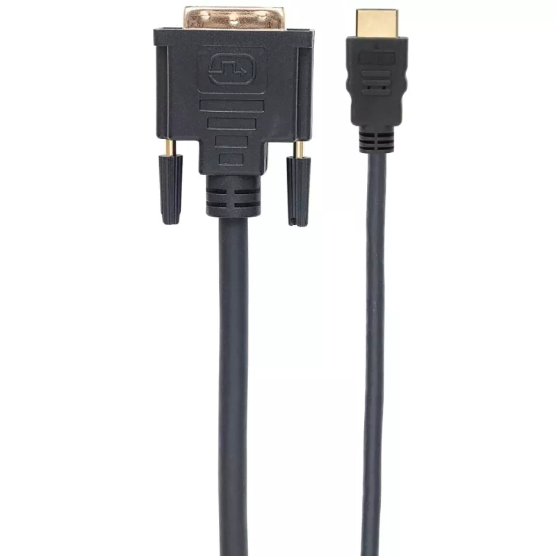 Techly ICOC-HDMI-D-045 5 m DVI-D HDMI adapteris juodas