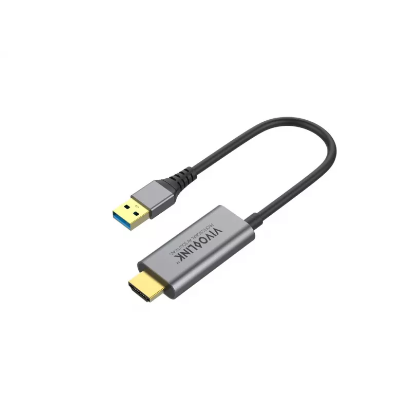 Adapteris VivoLink HDMI ir USB-A į USB-C PROADHDMI, palaiko 4K raišką