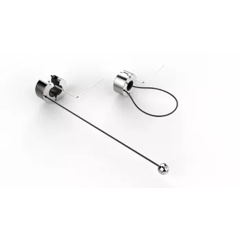 Vivolink PROADRING-S-WIRE plieninė apsauginė viela juoda, raktui šešiabriaunis, 20g