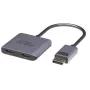 MicroConnect MC-DP-2XHDMI adapteris iš DisplayPort į 2x HDMI, dviguba HDMI lizdas, 4K palaikymas