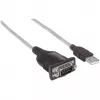 USB-A į RS232 (DB9) konverterio kabelis Manhattan 205153